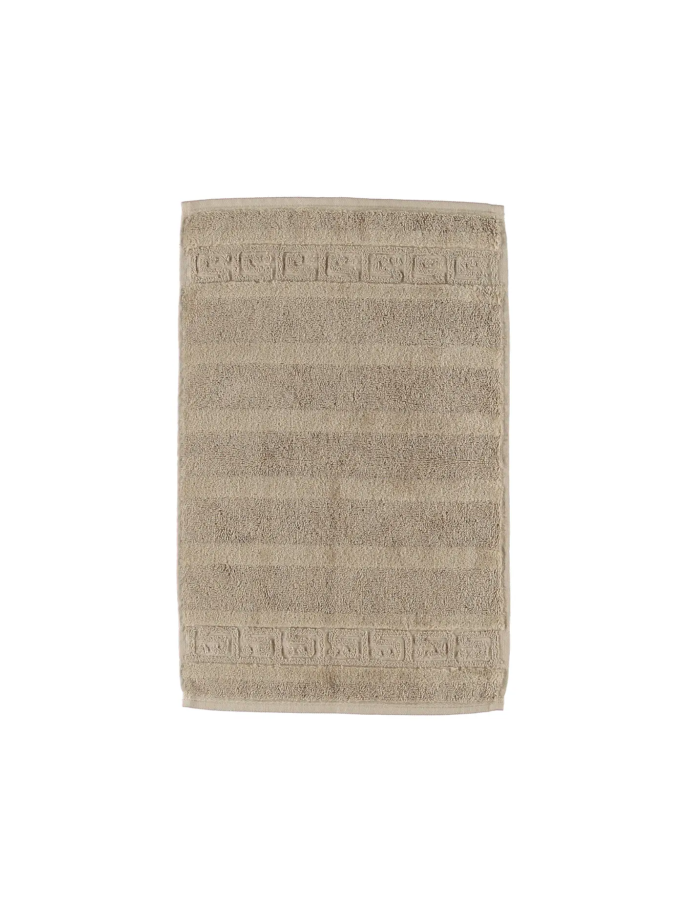 CAWÖ | Gästetuch NOBLESSE 30x50cm Lachs | beige